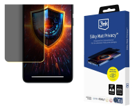 Folia / szkło na smartfon 3mk Silky Matt Privacy do Redmi Note 13 4G